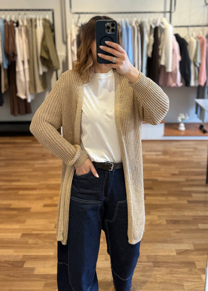 Cardigan Lurex Oro - SUSY MIX - MARYGIÒ
