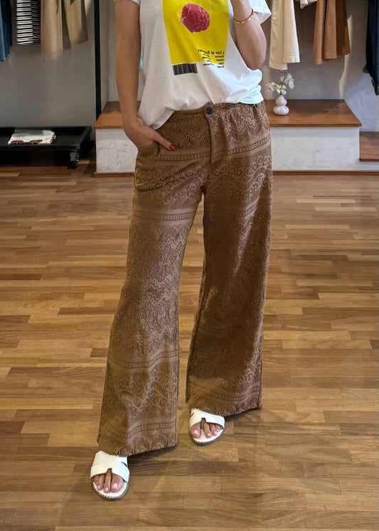 PANTALONE MACRAMÈ - TENSIONE IN - MARYGIÒ