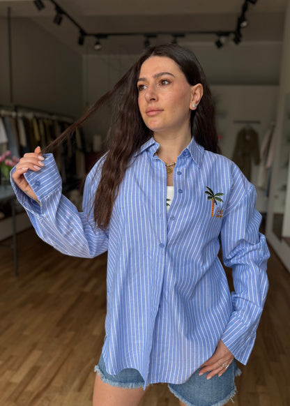 Camicia con Canotta Celeste - SUSY MIX - MARYGIÒ