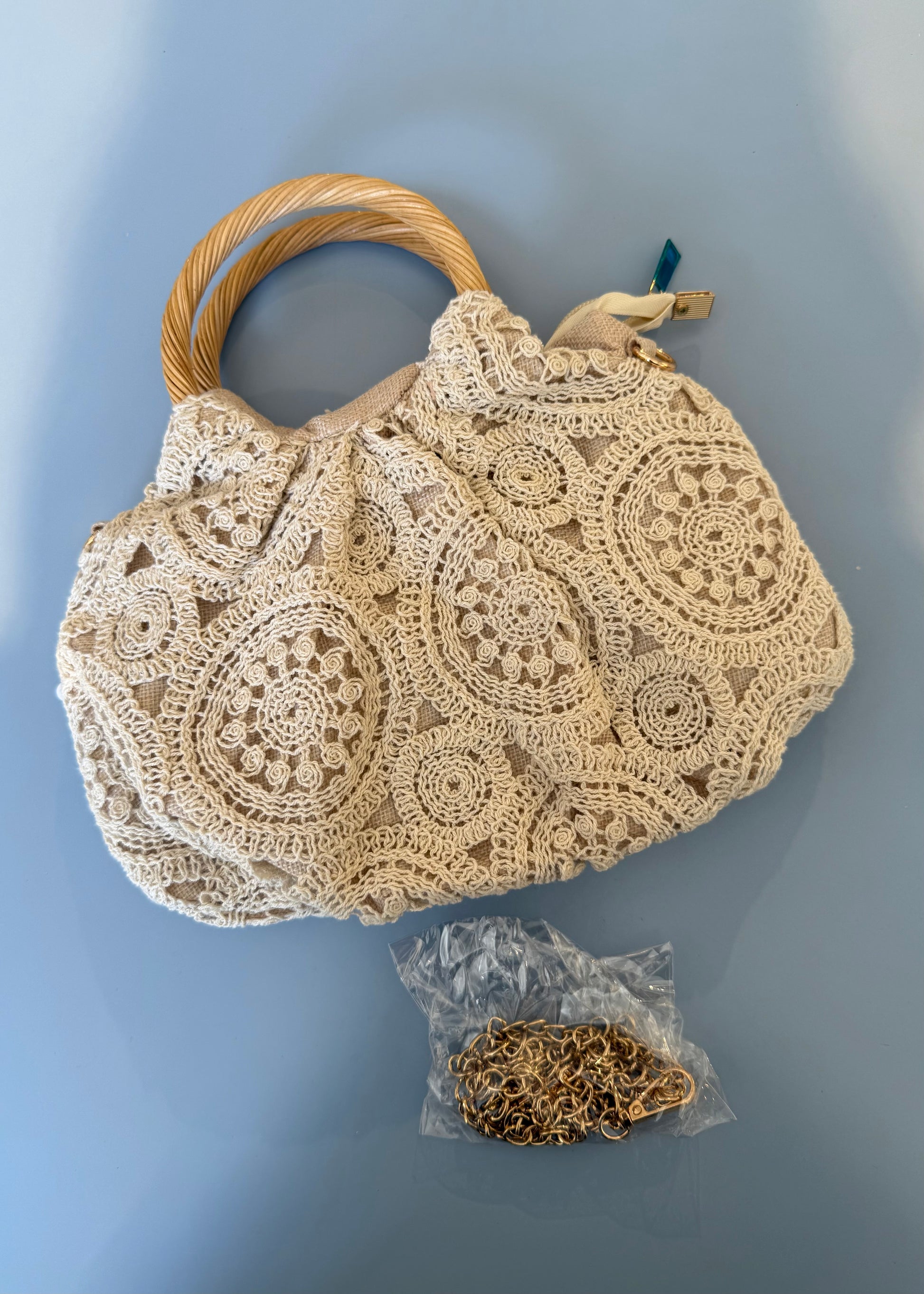 Borsa Uncinetto Panna - MARYGIÒ