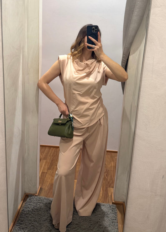 Coordinato Blusa e Pantalone Rosa - SUSY MIX