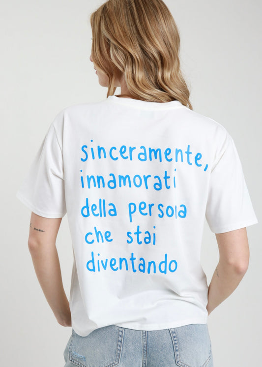 T-shirt “Sinceramente” - SUSY MIX