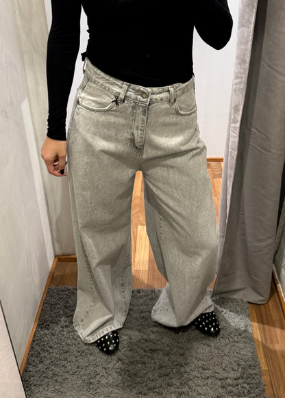 Jeans Giusy Grigio Chiaro - TENSIONE IN