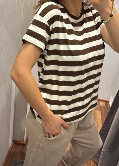 T-SHIRT RIGHE - SUSY MIX - MARYGIÒ