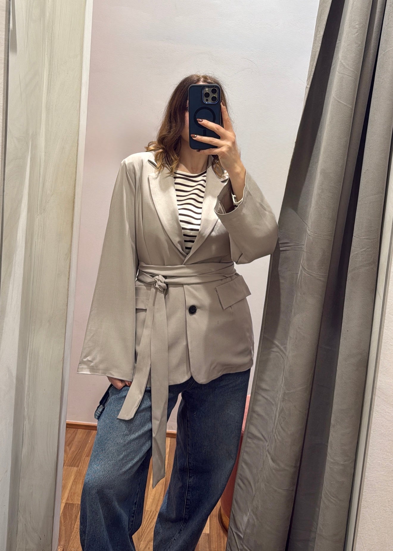 Blazer Kimono Fango