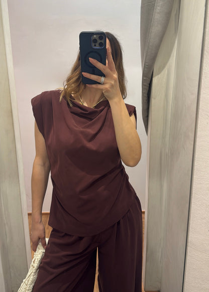 Coordinato Blusa e Pantalone Fico - SUSY MIX