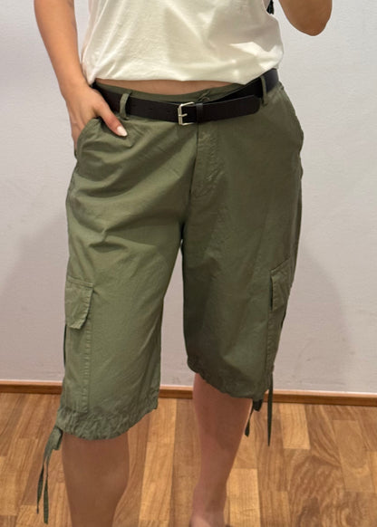 Bermuda Cargo Tasconi Verde Militare- SUSY MIX