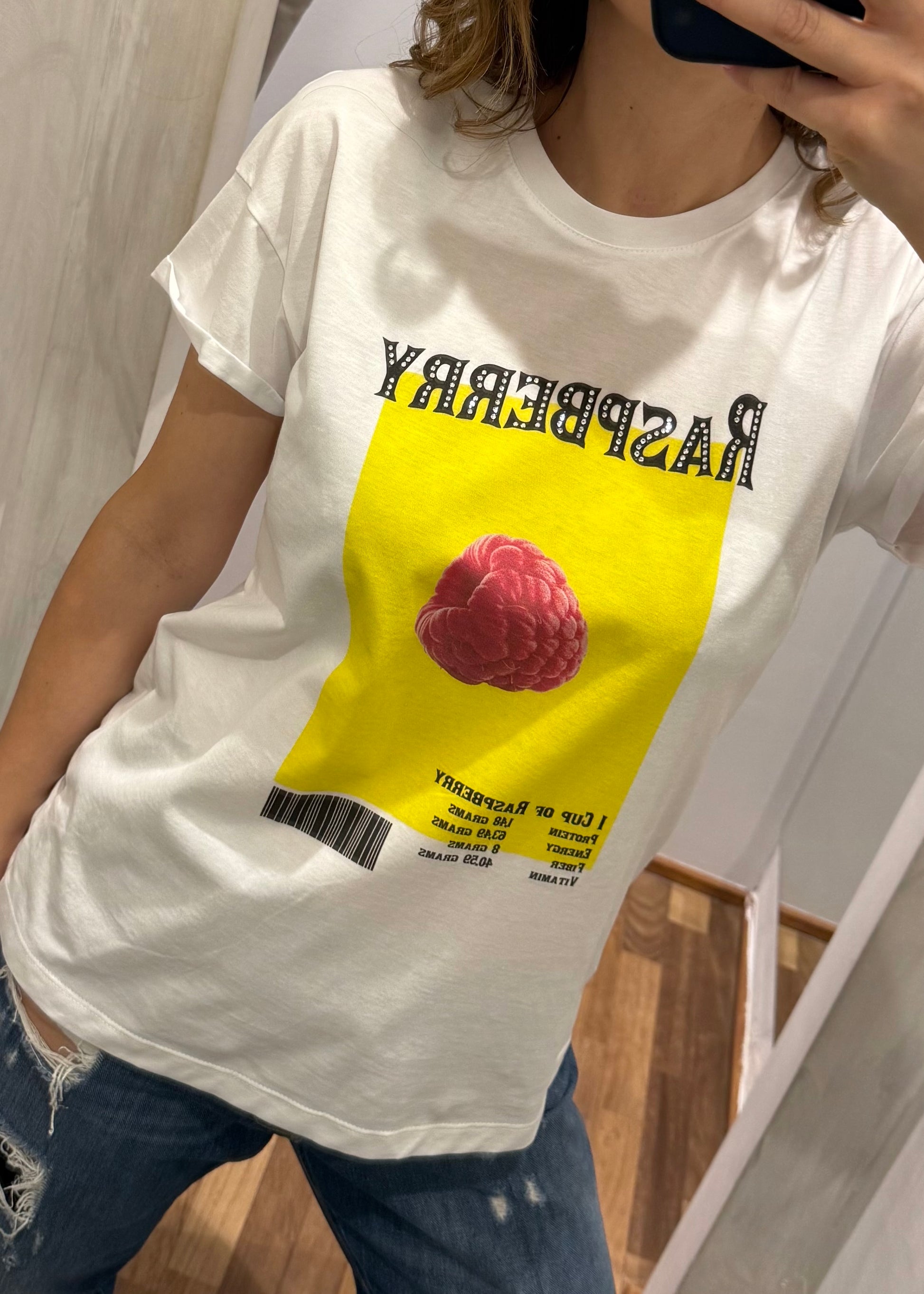 T-SHIRT “RASPBERRY” - TENSIONE IN - MARYGIÒ