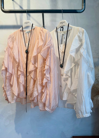 CAMICIA CON VOLANT (più colori) - SUSY MIX - MARYGIÒ