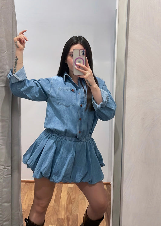 Abito Chambray Palloncino - SUSY MIX - MARYGIÒ