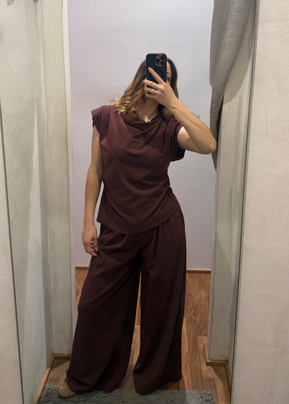 Coordinato Blusa e Pantalone Fico - SUSY MIX