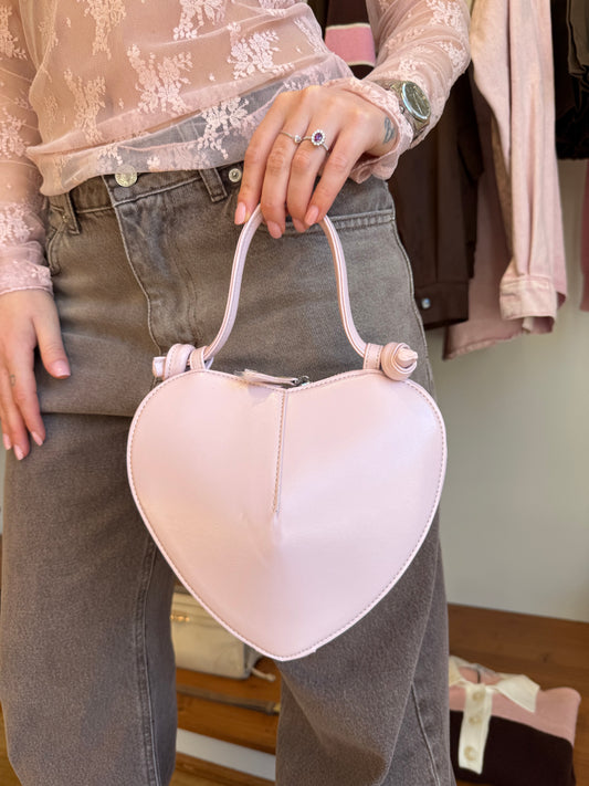 Borsa Cuore Ecopelle Rosa - MARYGIÒ