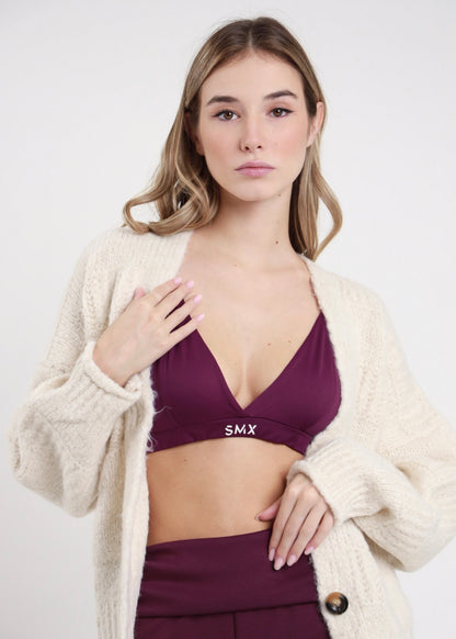 Bralette limited edition Plum - Susy Mix