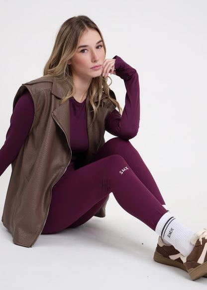 Leggins limited edition Plum - Susy Mix